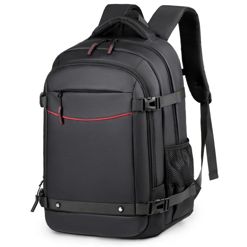 Mochila Executiva para Notebook com Alças Ajustáveis, Múltiplos Bolsos e Fechamento em Zíper