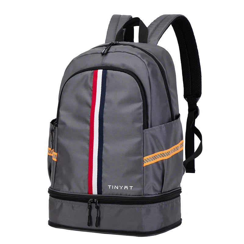 Mochila Dobrável e Impermeável de Grande Capacidade para Notebook 15,6” com Múltiplos Bolsos